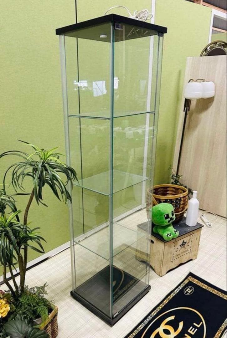 ガラス製ディスプレイケース 3段