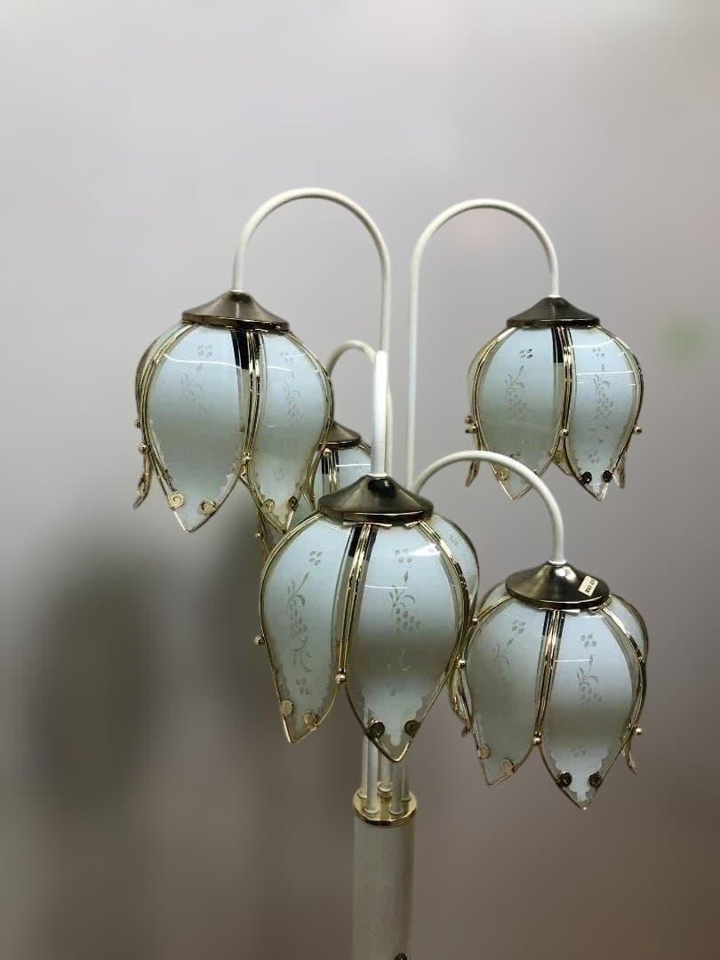 送料無料 フロアスタンドライト 5灯 昭和レトロ ヨーロピアン 251229