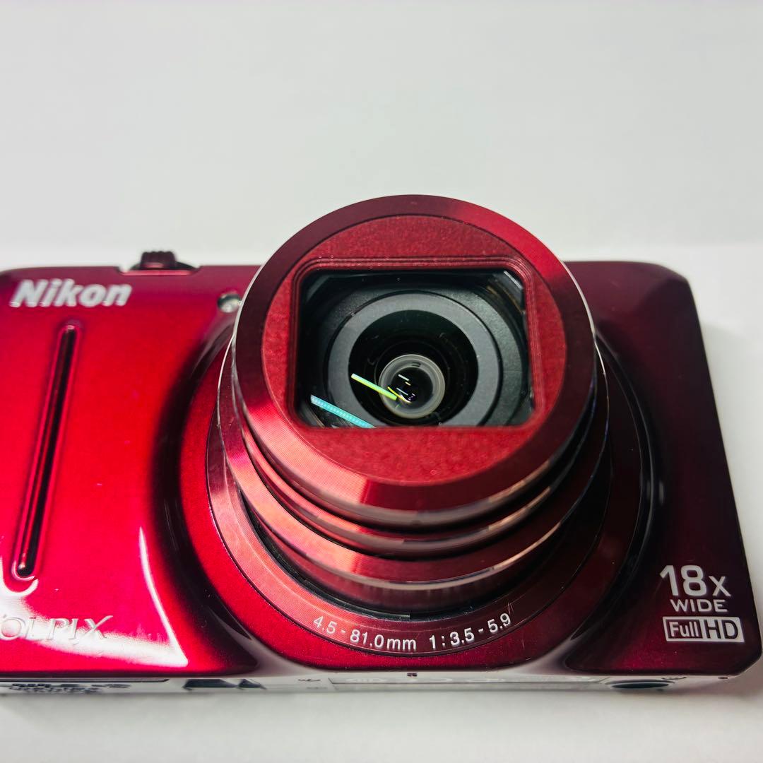 【稼働】Nikon COOLPIX S9700 赤