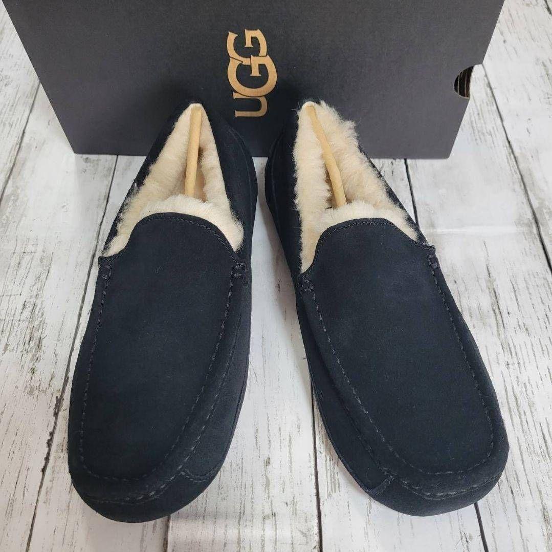 UGG ASCOT モカシン 27cm ブラック
