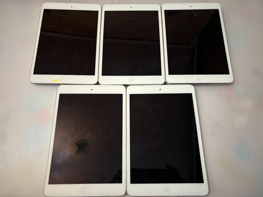 【値下げ】iPadmini 2 ホワイト 5台セット まとめて【処分したい】