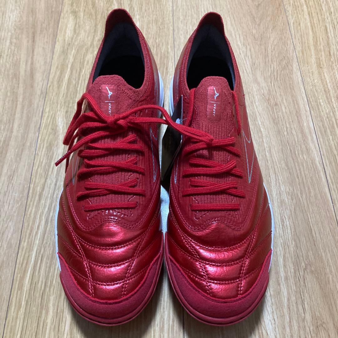 海外限定ミズノ モレリア ネオ サラ ベータ ジャパン TF 26.5㎝ レッド