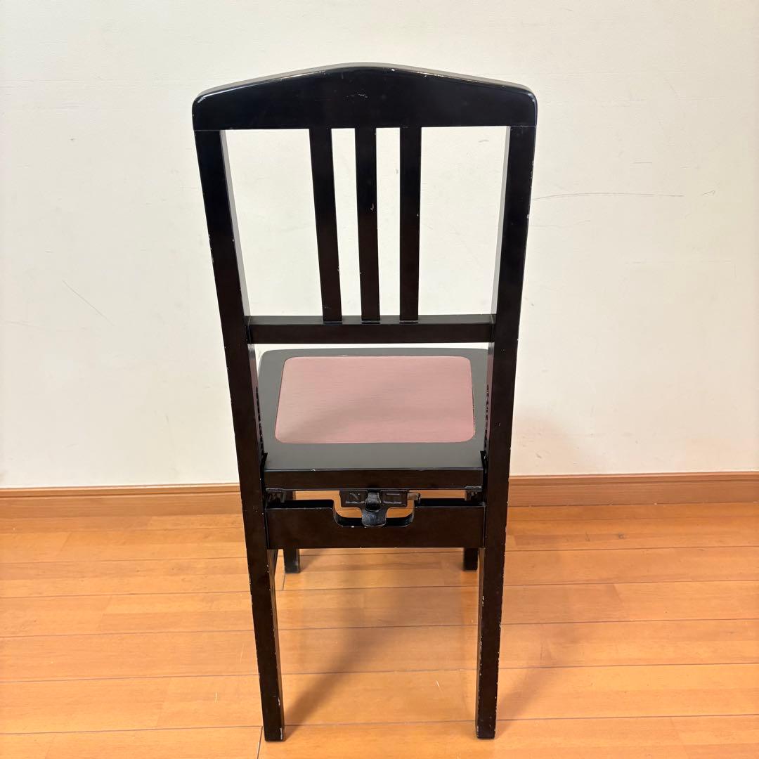 【動作良好・匿名配送】トムソン椅子 半艶塗装 アップライトピアノ