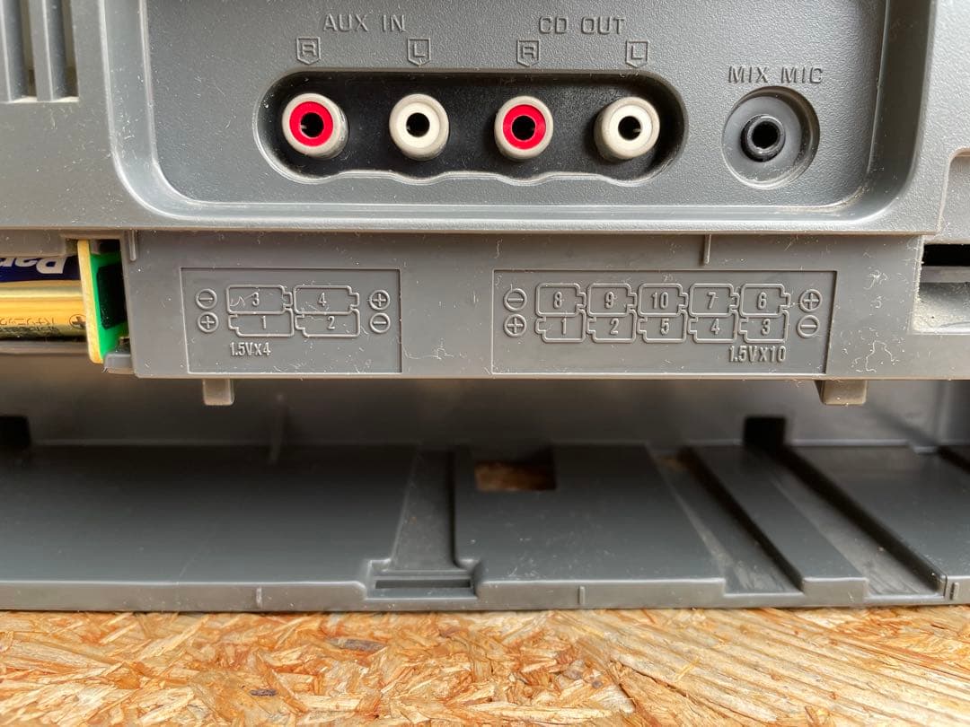 【動作OK.一部難あり】Panasonic RX-DT707 バブルラジカセ