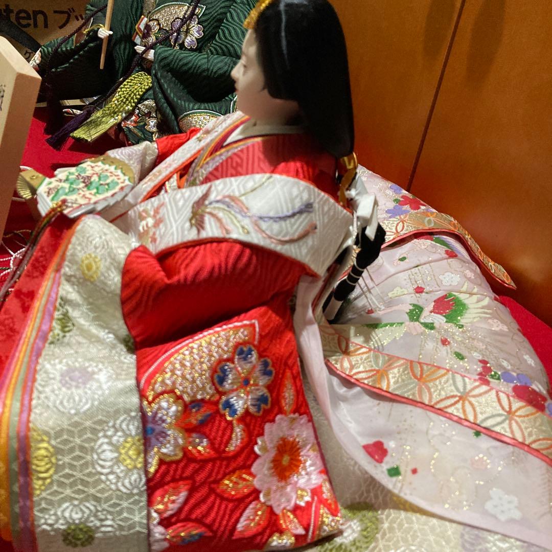 雛人形　親王飾り　七番　草園作　新品　未使用　極上品