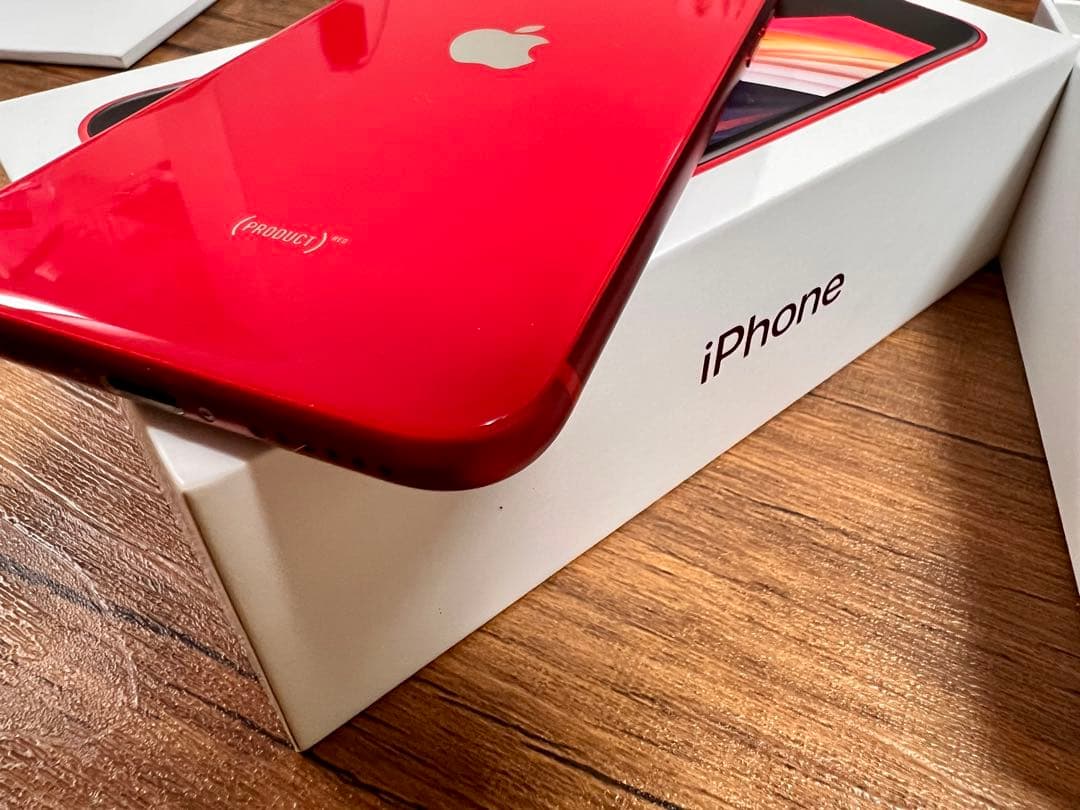 【美品】iPhone SE (第2世代) BT89% PRODUCT(RED)