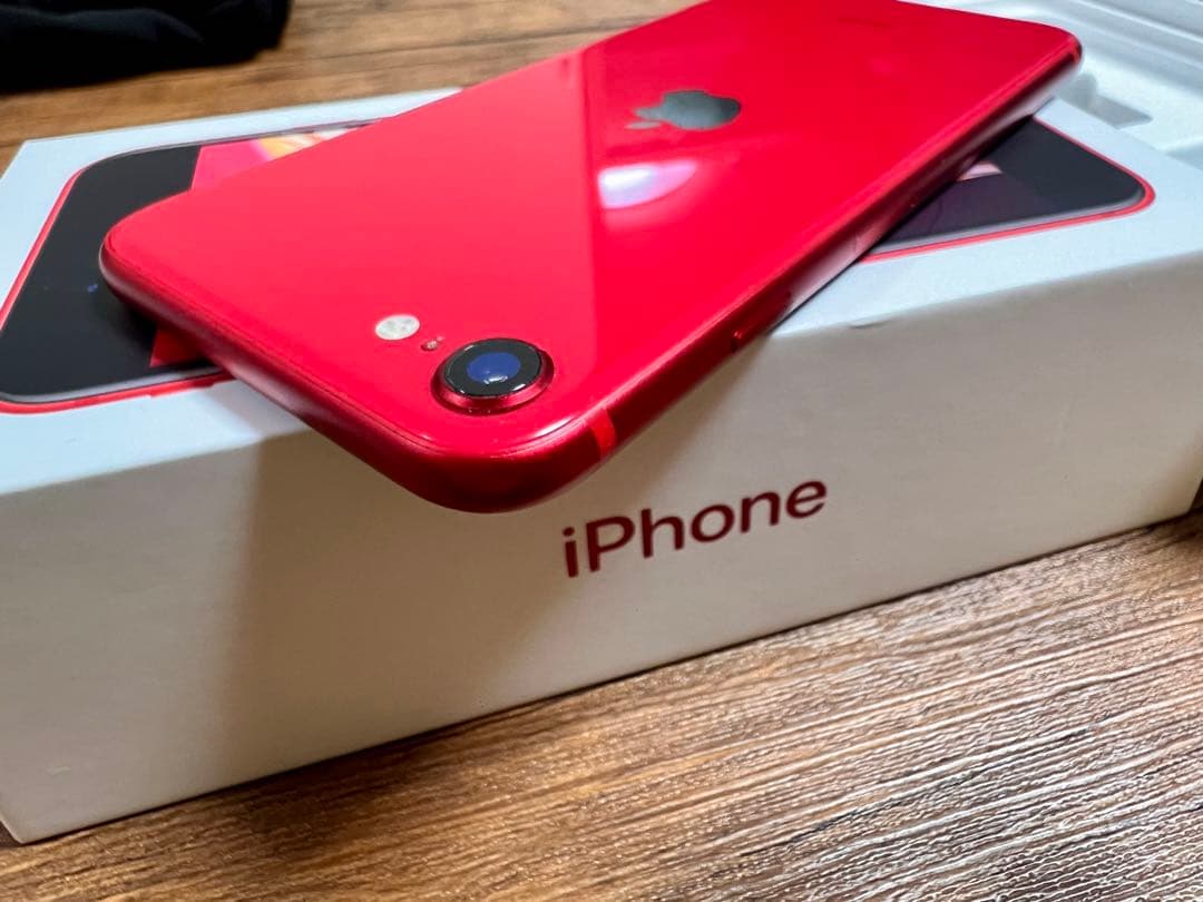 【美品】iPhone SE (第2世代) BT89% PRODUCT(RED)
