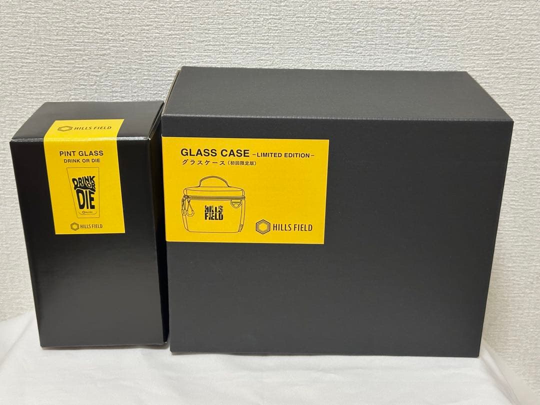 【初回限定】HILLS FIELD グラスケース＆パイントグラスヒルズフィールド