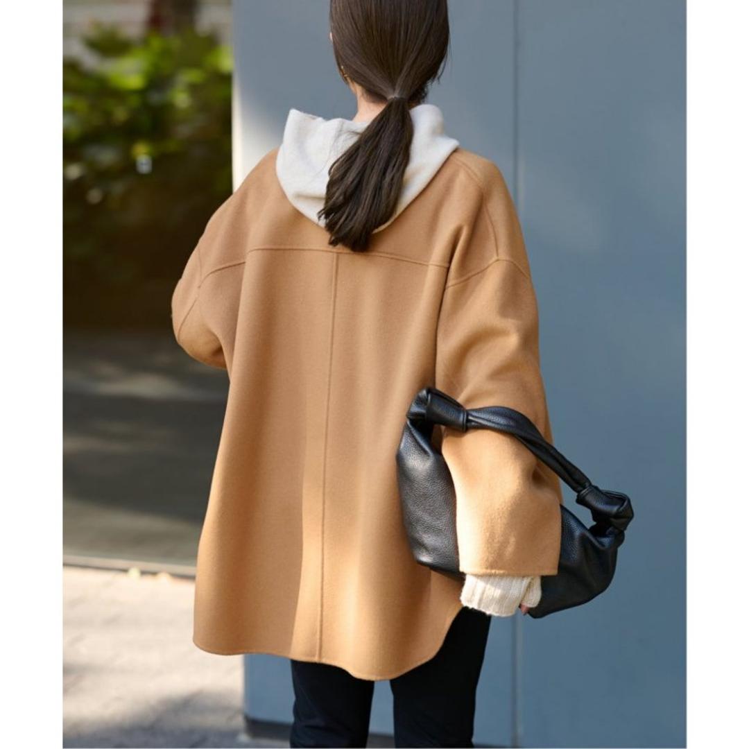 24年完売 フレームワーク ハミルトンリバー クルーネックコート 36 キャメル