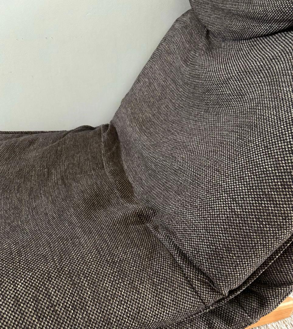 【無印良品】【送料込】ハイバック リクライニングソファ（1シーター）　ブラウン