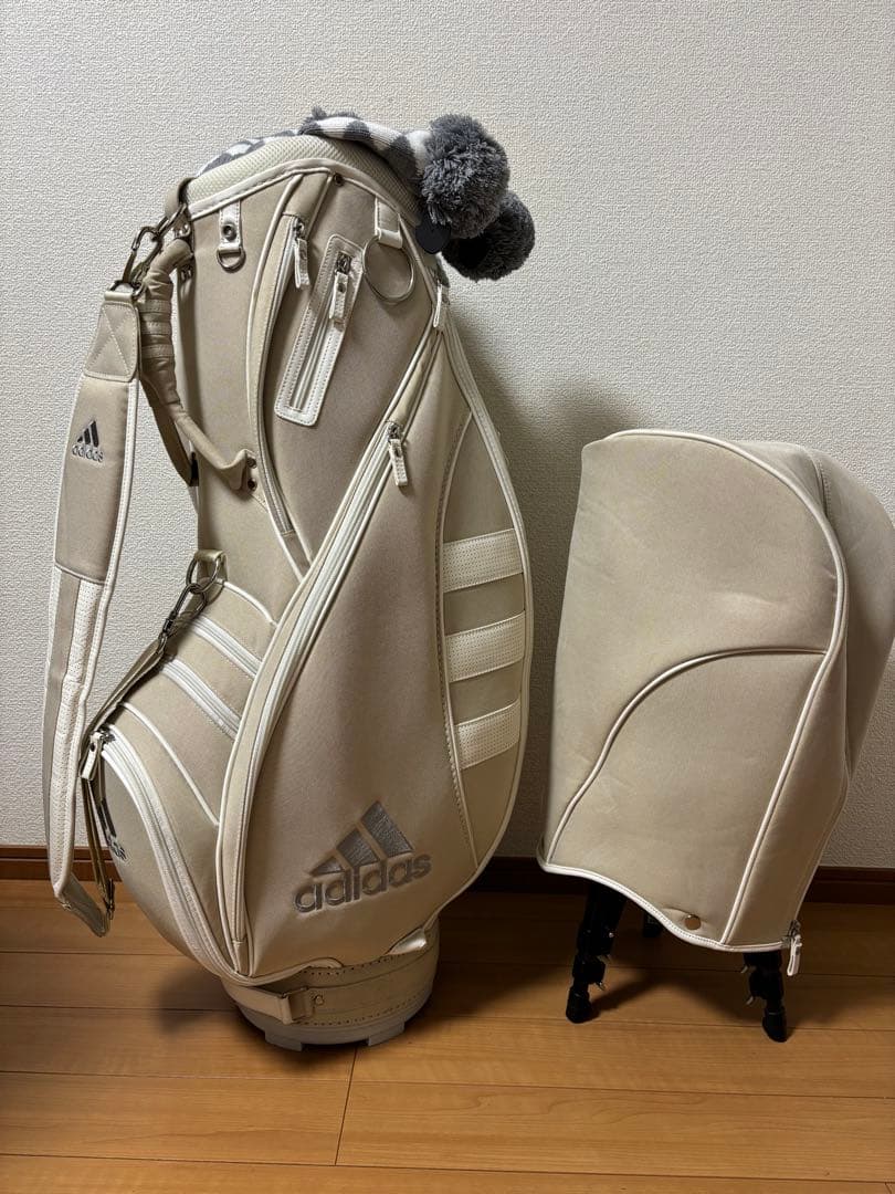 美品 アディダス adidas 軽量 レディース キャディバック 可愛いい