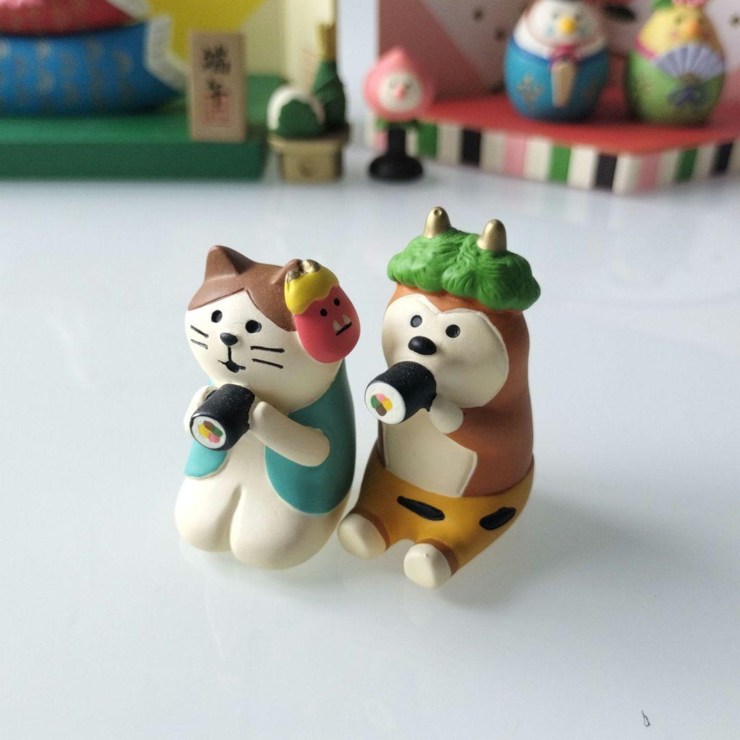 レア★コンコンブル★文鳥鯉のぼり★インコのお雛様、文鳥のぼんぼり★梅とうぐいす