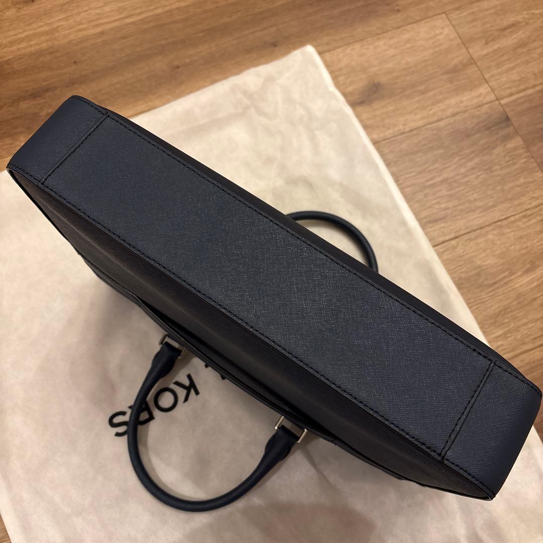 【新品、未使用】MICHAEL KORS 濃紺ブルー系　ビジネスバッグ