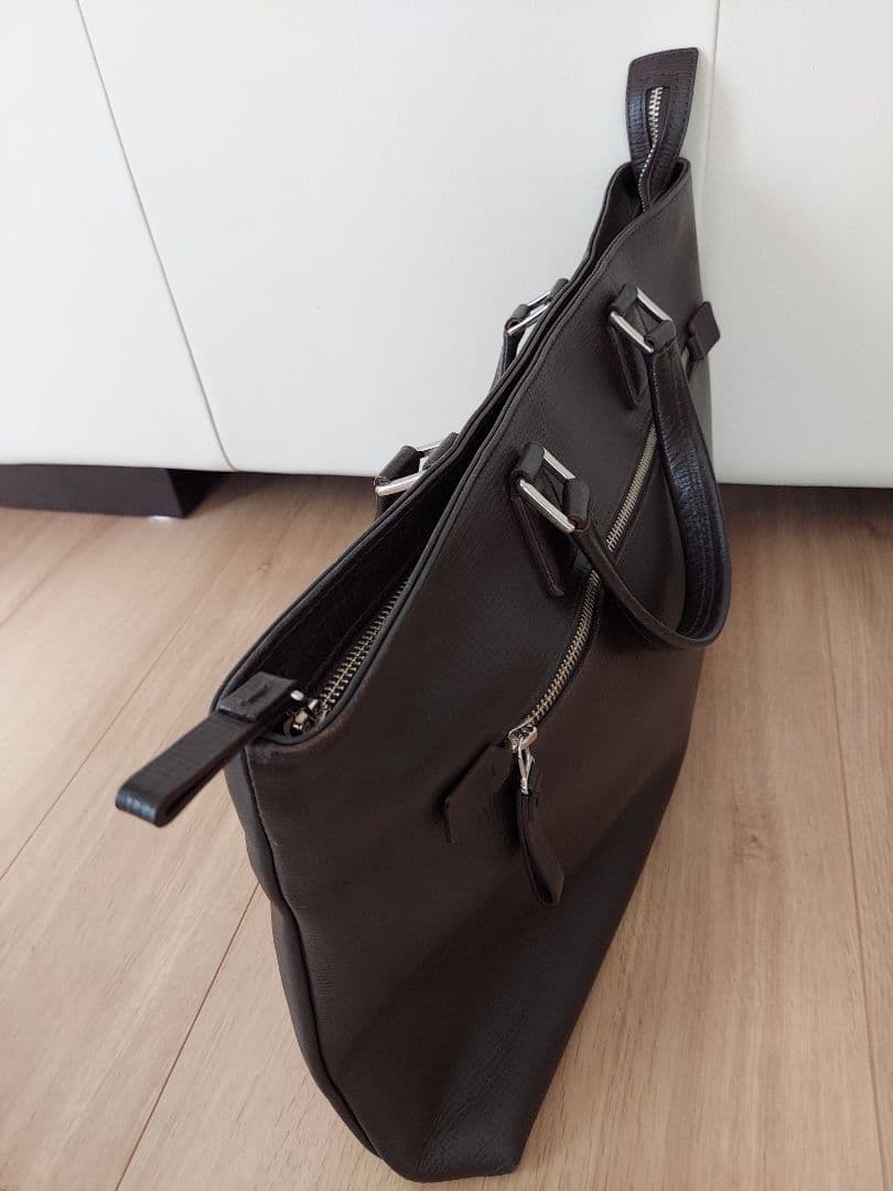 PORTER　ダークブラウン　 レザー ビジネスバッグ