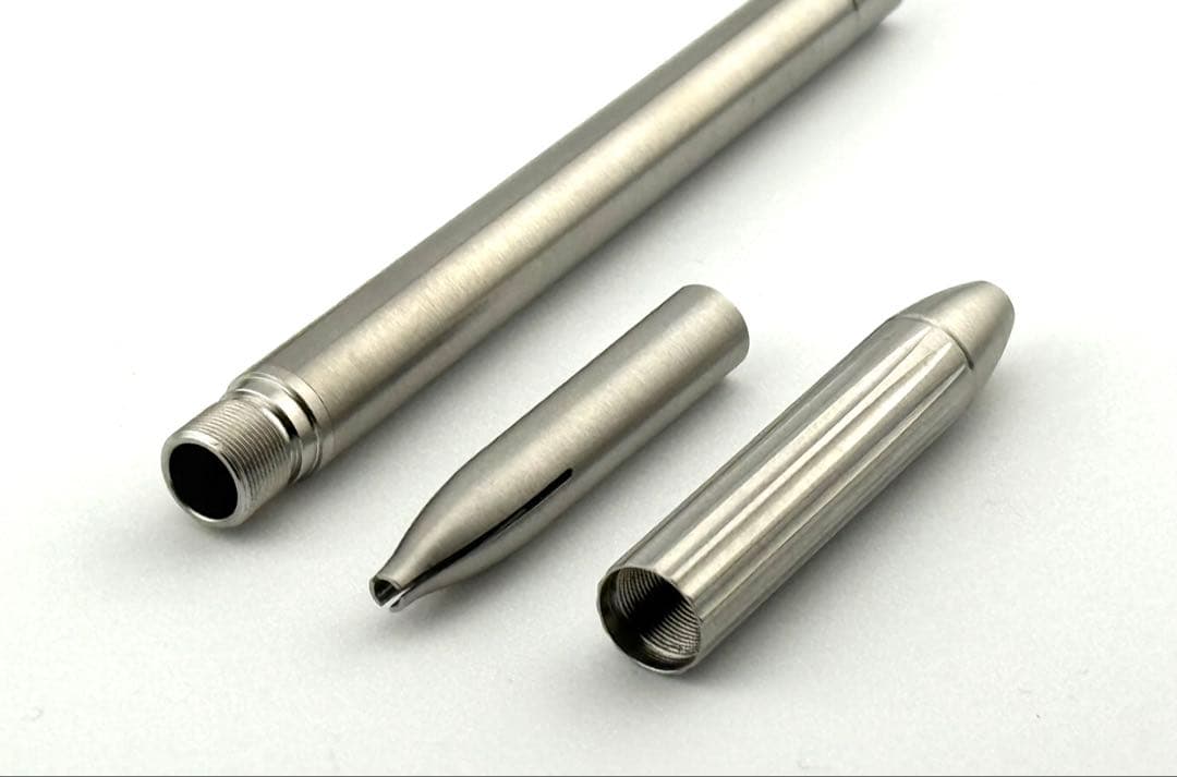 Deff ディーフ 高級ボールペン 替え芯用 ペンジャケット チタニウム