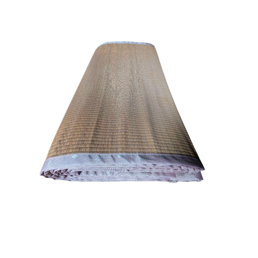 【ゆっちゃん☆様、2点おまとめ】い草上敷　6帖　縁無し　+　茶色染上敷　6帖