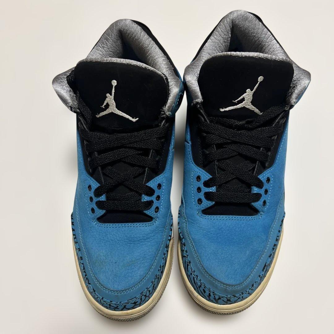 シューズ(男性用) AIR JORDAN 3 RETRO HIGH POWDER BLUE