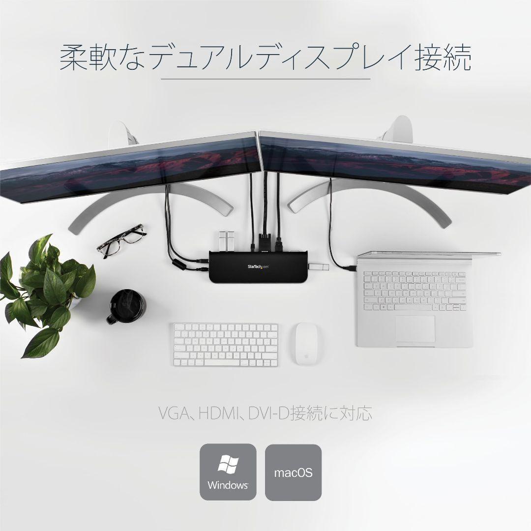 ⭐️ 高機能マルチポート 変換アダプタ ドッキングステーション USB