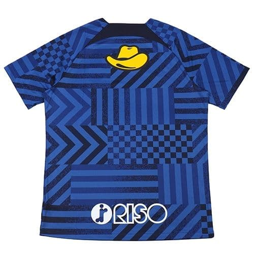 鹿島アントラーズ 2023 プレマッチトップ 半袖(ブルー) ２XL　未開封