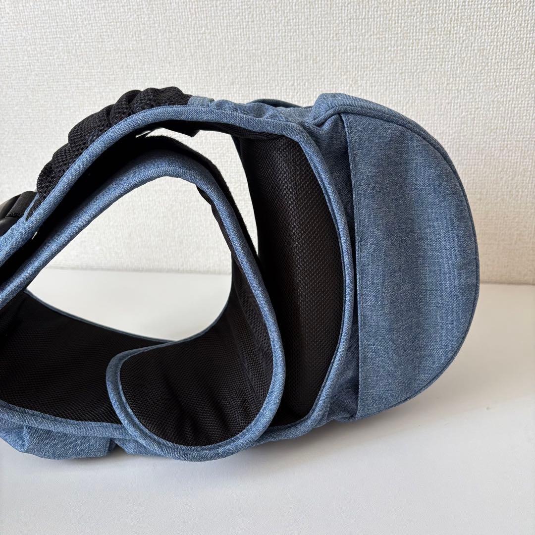 ラッキー工業　ポルバンアドバンス　ヒップシート　ダブルショルダーストラップ　水色