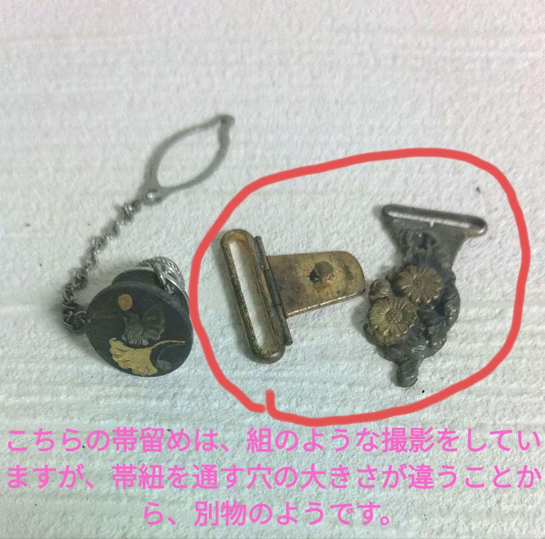 目貫　煙草入れ金具　前金具　帯留　カフス　刀装具　煙草入れ　まとめて　オ10