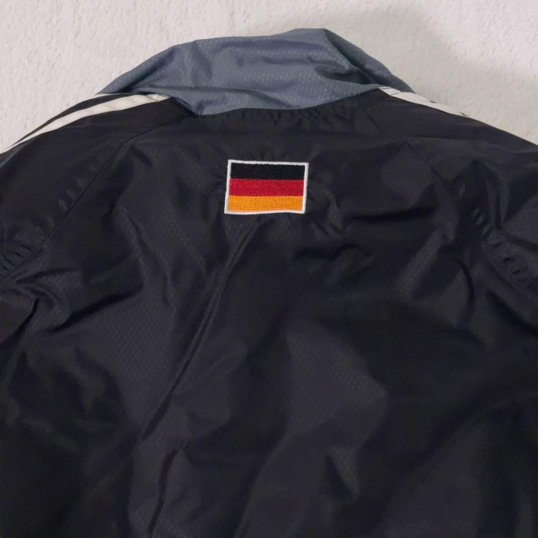 【adidas】00s ドイツ代表 中綿ベンチコート サッカー 万国旗タグ S