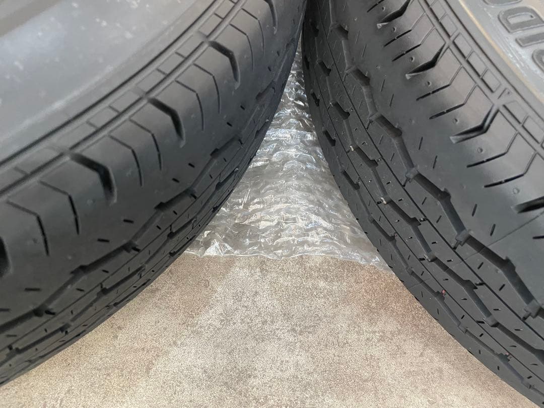 ハイエース純正ホイールタイヤセット ブリヂストンエコピア 15インチ