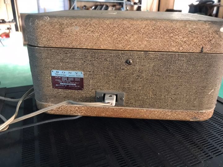 昭和物 SONY MODEL 101 ソニー テープレコーダー 101