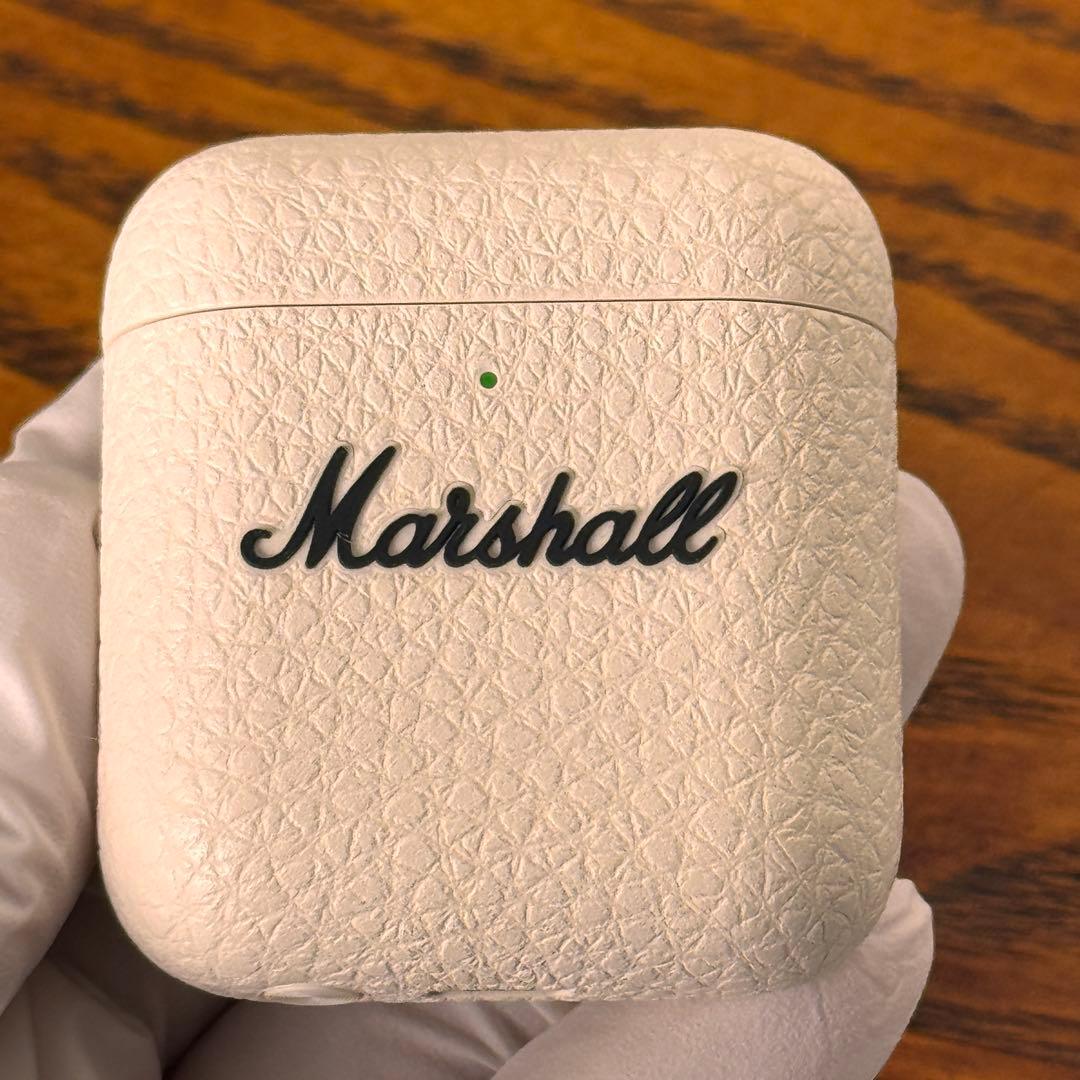 Marshall MINOR IV ワイヤレスイヤホン（クリーム）美品