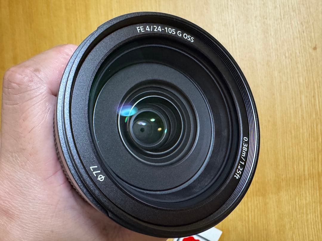 美品 Sony FE 24-105mm F4 G OSS ズームレンズ