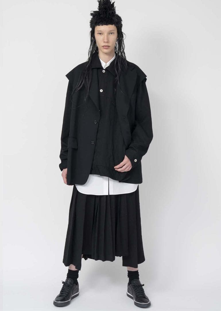 【極美品】BLACK commedesgarcons 25ss ジレ Mサイズ