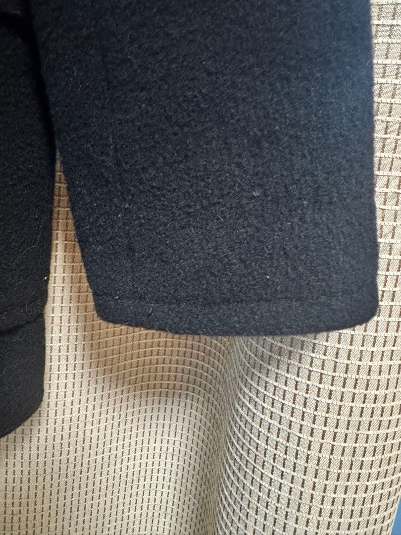 専用。BURBERRY BLUE LABEL ブラックピーコート