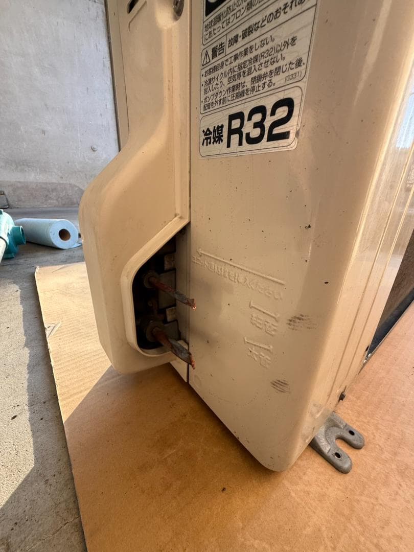 SHARP エアコン本体 ホワイト リモコン付き