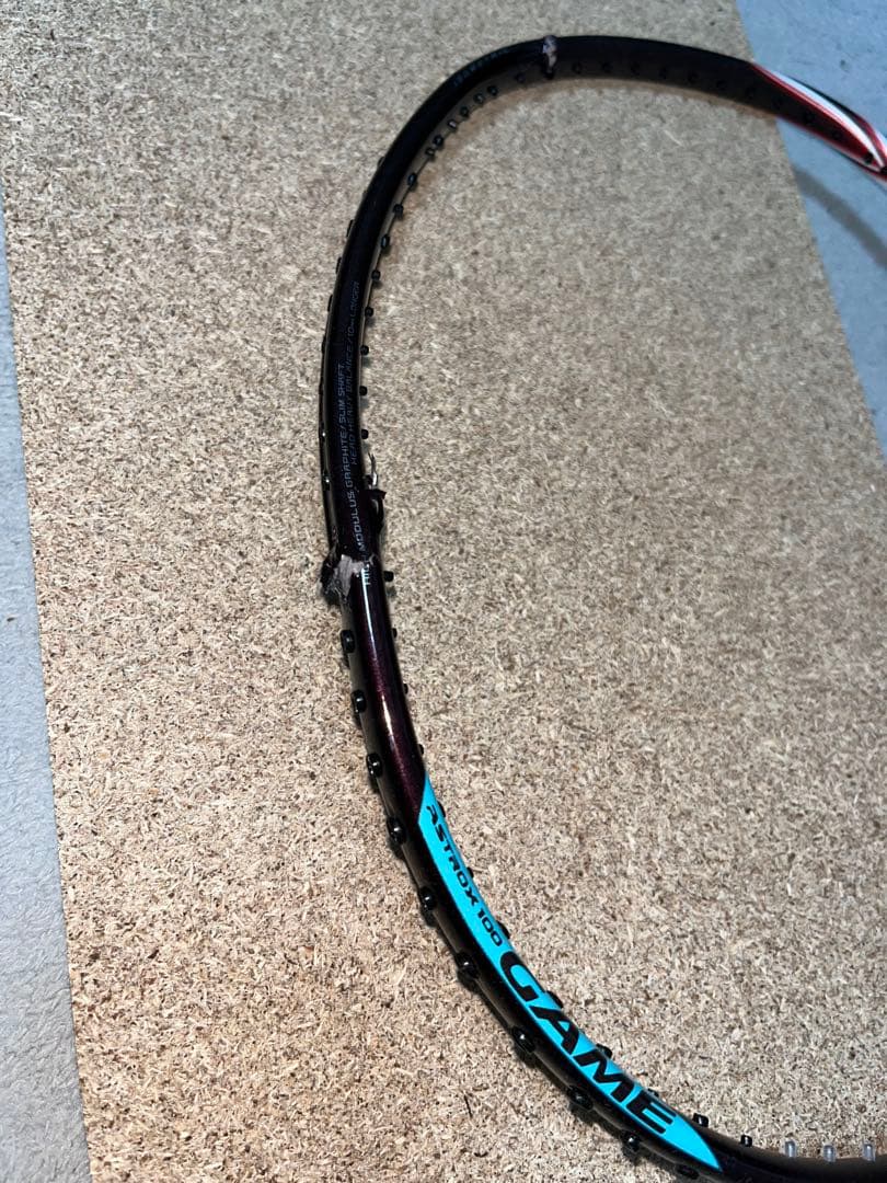 バドミントンラケット3本❗️ ジャンク品❗️ 4U5❗️