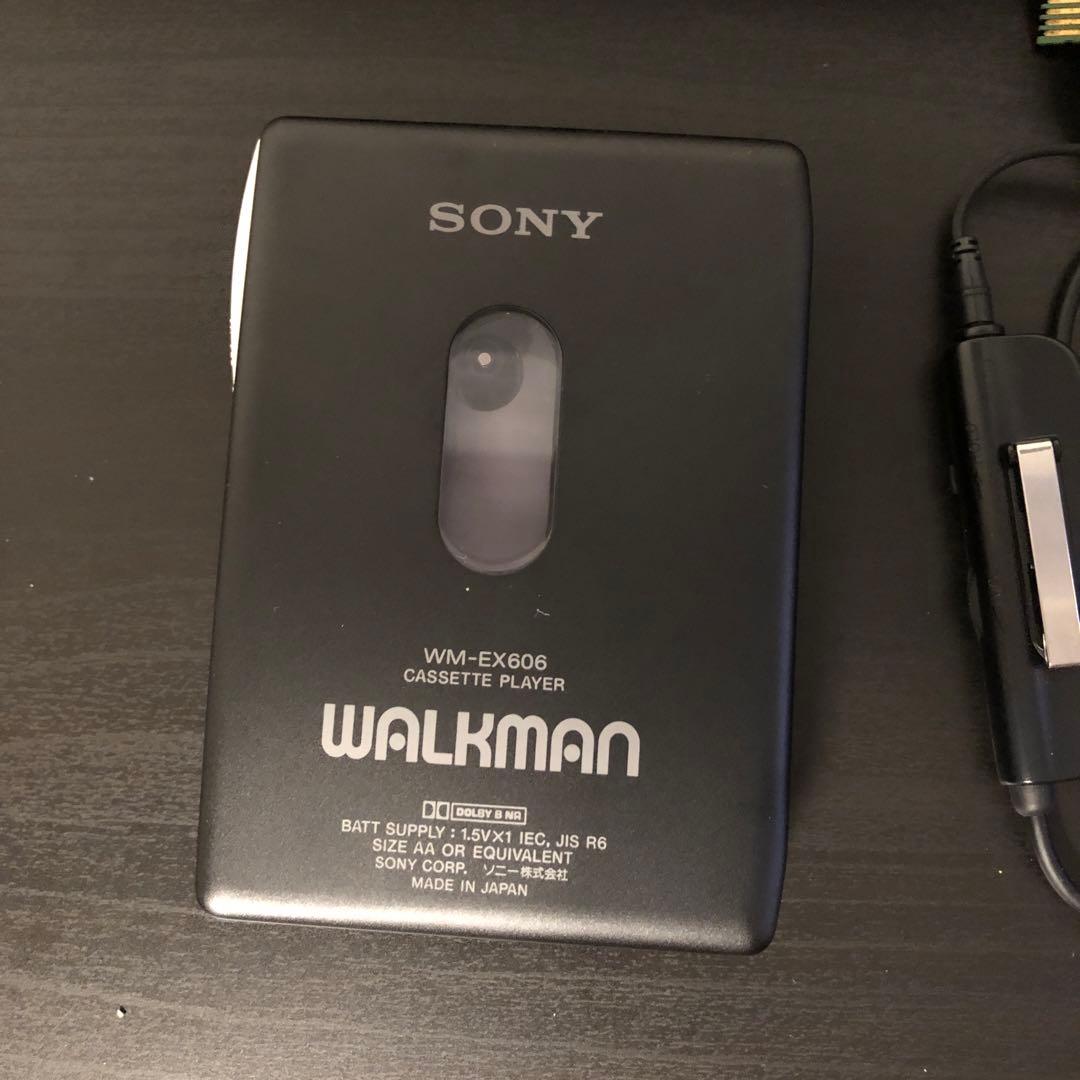 【美品】Sony WM-EX606 ソニー　ウォークマン　カセット　箱あり