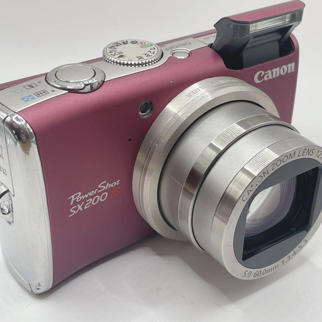 動作品✨Canon PowerShot SX200IS 直ぐ使用開始できます。