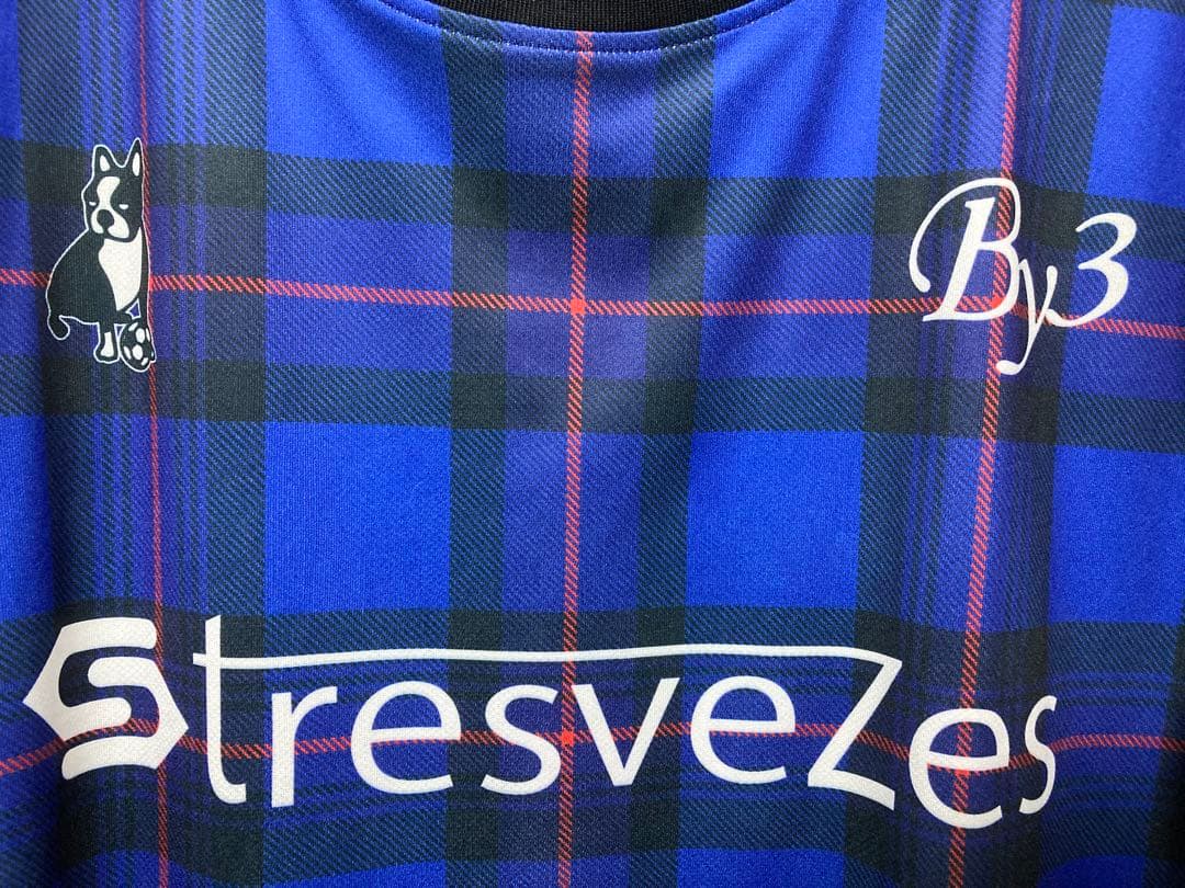 匿名配送/送料込 LISEM サッカージャンキー コラボ　長袖プラシャツ　XL