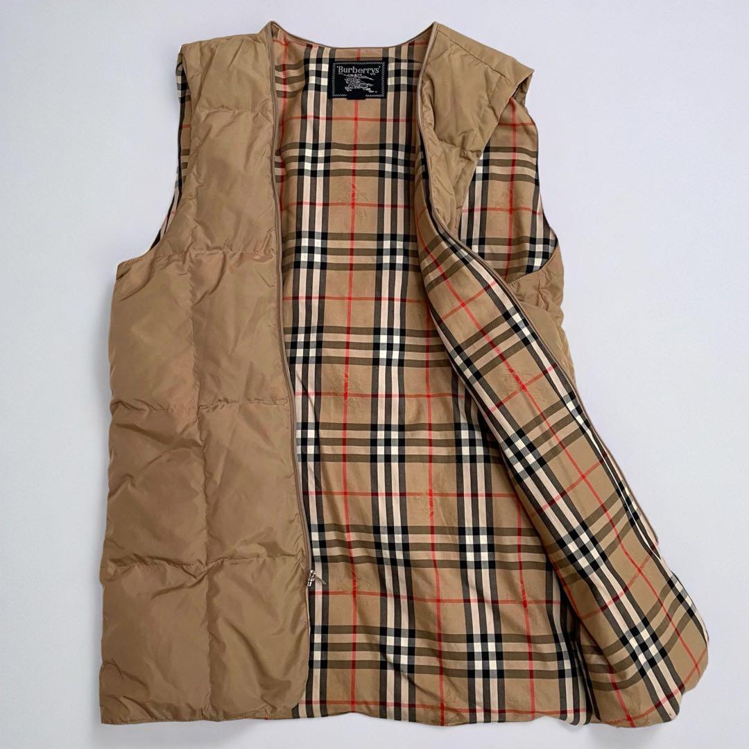 美品✨バーバリー ダウンライナー付モッズコート L ノバチェック C-TK83