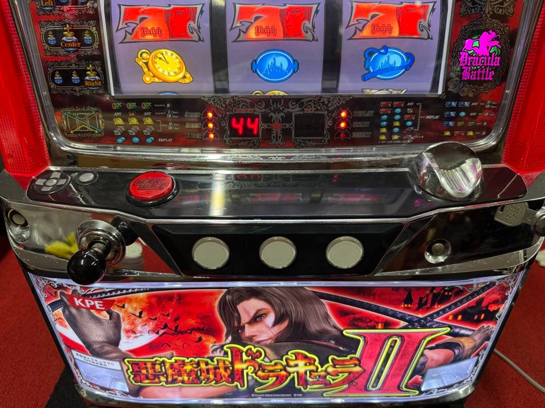 genパチスロ 実機 悪魔城ドラキュラ2 不要機付