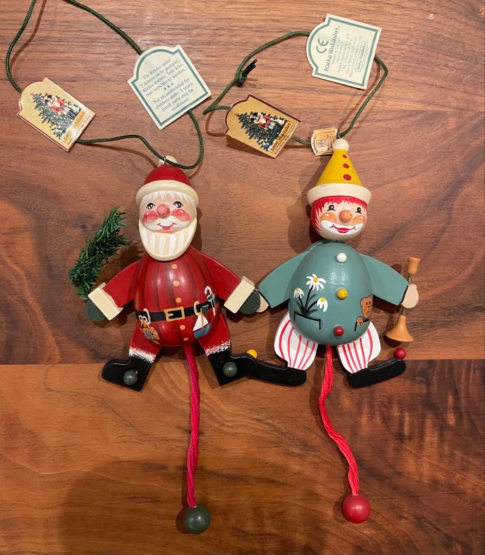 ケーテウォルファルト 木製クリスマスオーナメント 22点