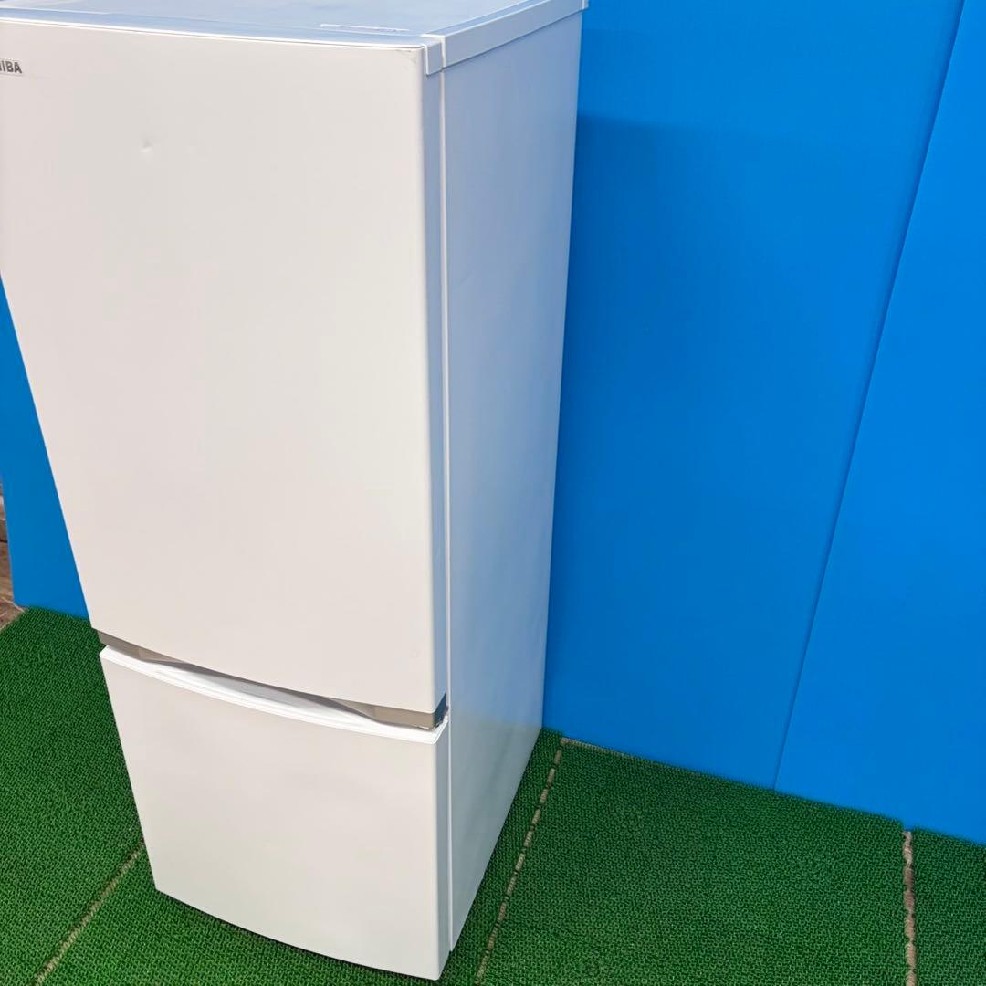 612 東芝　冷蔵庫　一人暮らし　200L弱　美品　洗濯機も有　徹底清掃済み