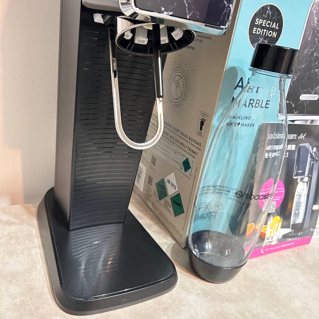 SodaStream ART 炭酸 ソーダストリーム アート ブラック マーブル