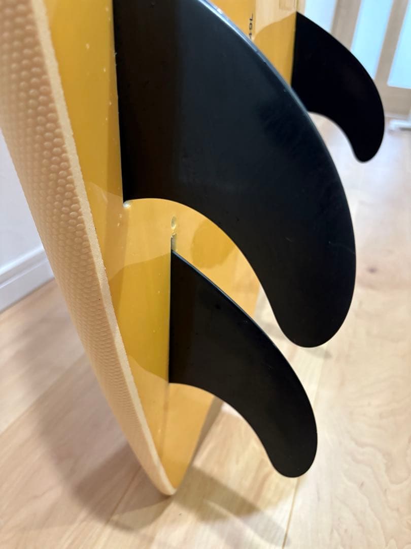 ビーチアクセス　ソフトボード 6'8\" フィン　リーシュロック付き