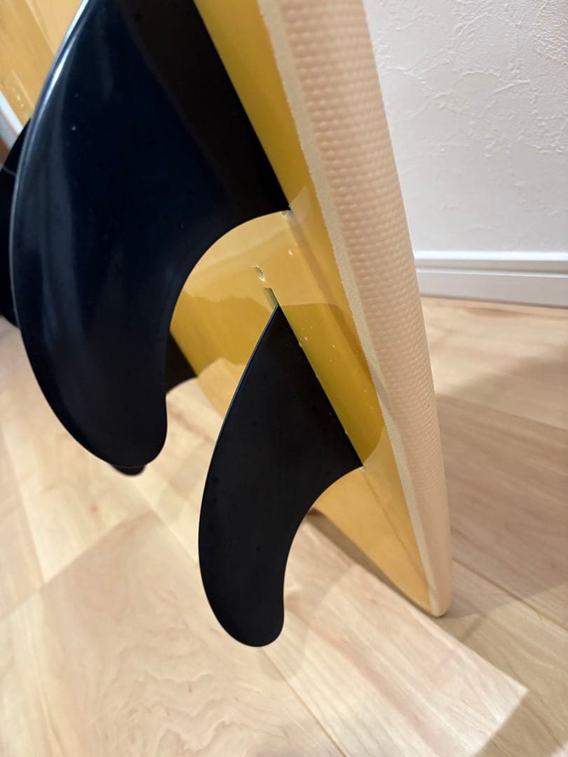 ビーチアクセス　ソフトボード 6'8\" フィン　リーシュロック付き