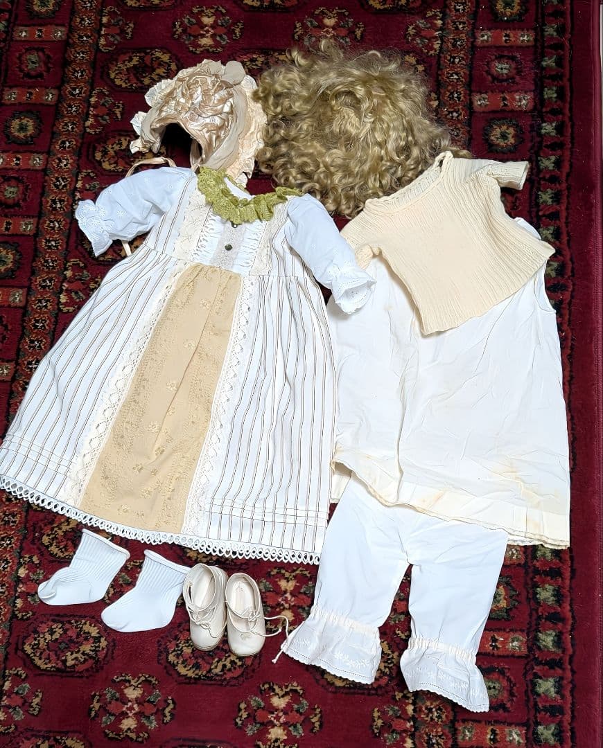 アンティーク　ビスクドール 　K & R 　SIMON & HALBIG　62㎝