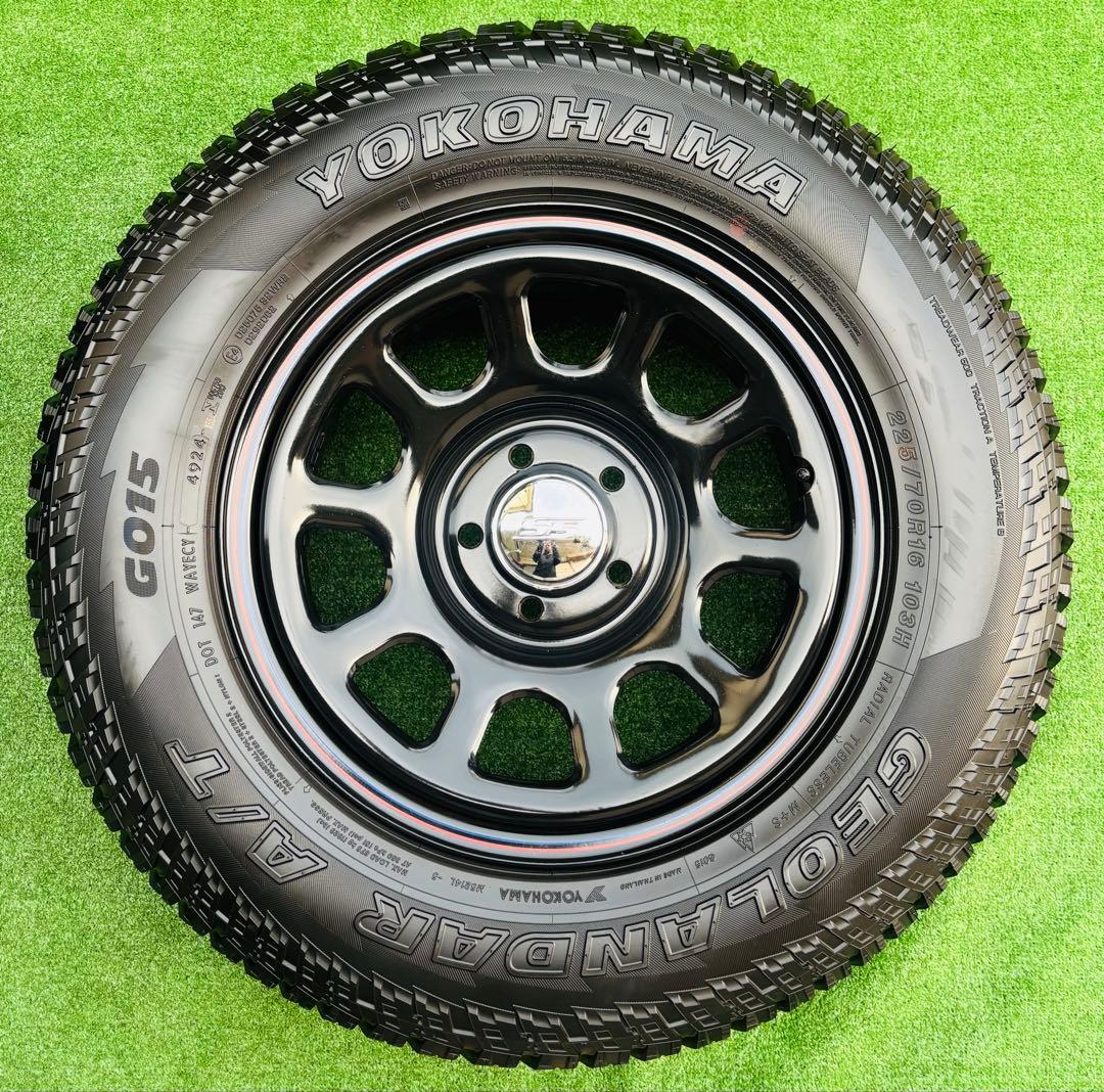 デイトナSS 225/70R16 ヨーコハマ ジオランダーデリカ エクストレイ