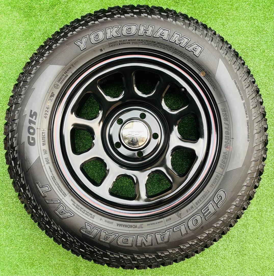 デイトナSS 225/70R16 ヨーコハマ ジオランダーデリカ エクストレイ