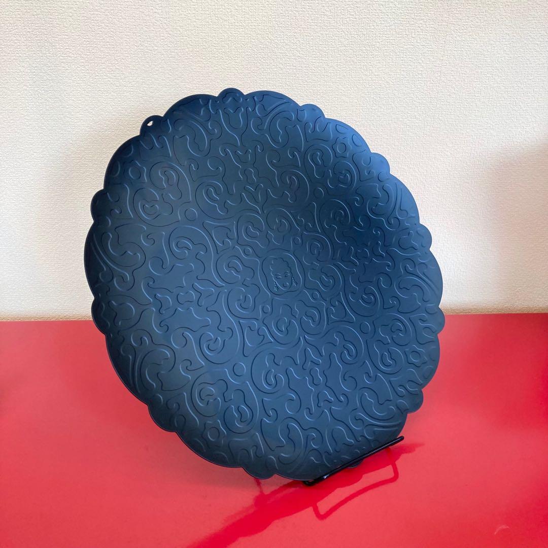 ALESSI DRESSED ラウンドトレイ（BLACK&WHITE）