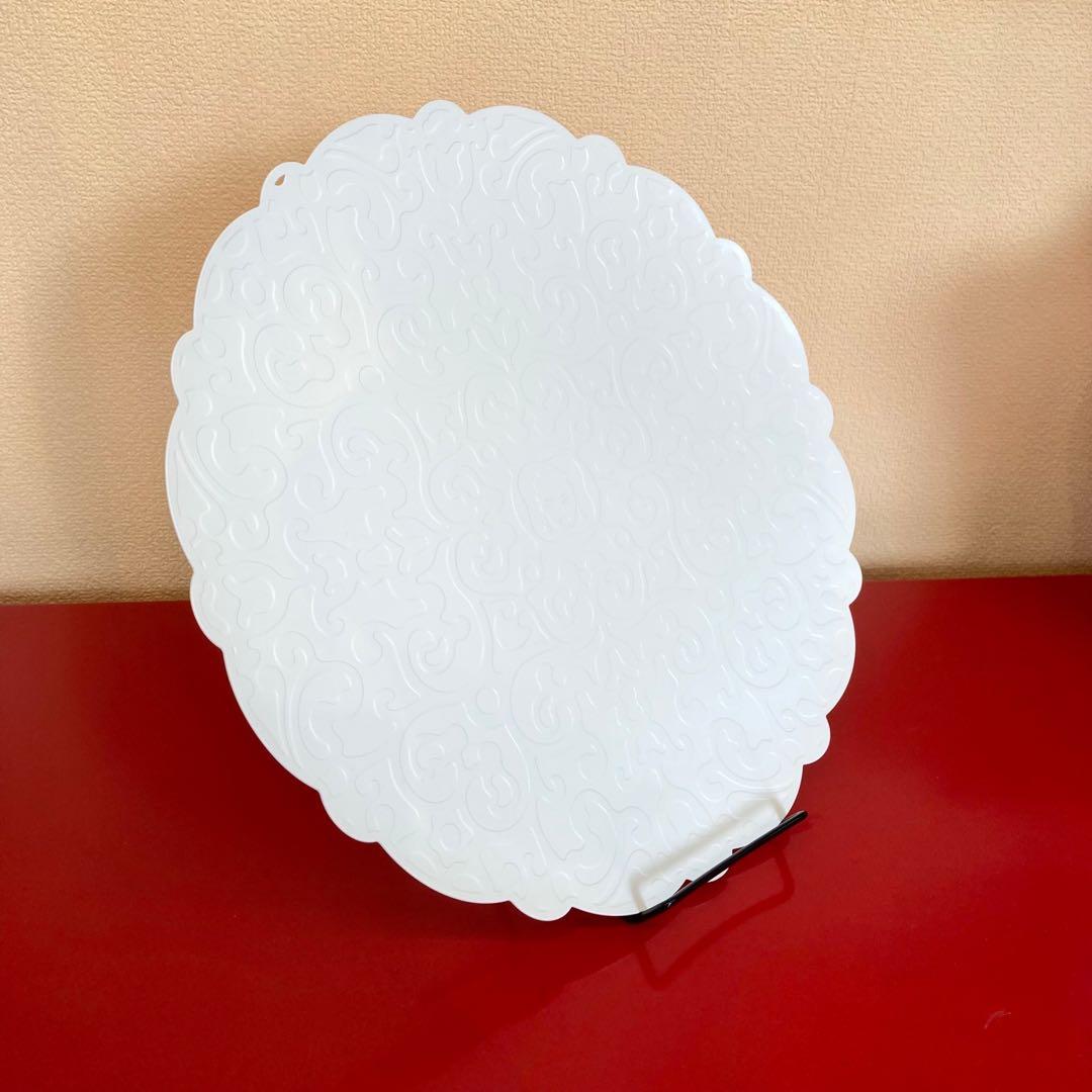 ALESSI DRESSED ラウンドトレイ（BLACK&WHITE）