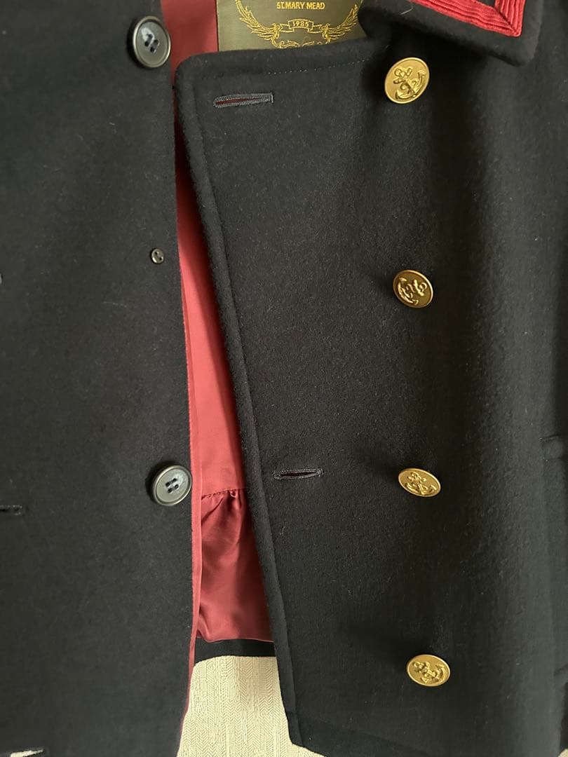 美品ジェーンマープル ラムメルトンショートコート